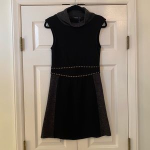 Anthropologie Studded Wool Dress